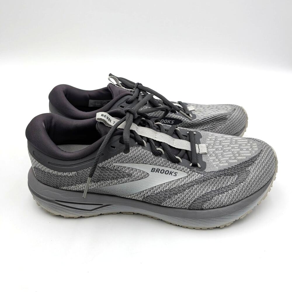 Brooks Revel 7 Hybrid Running Shoes Men's Primer/Blackened Pearl Size Us10 Eu44 View 3